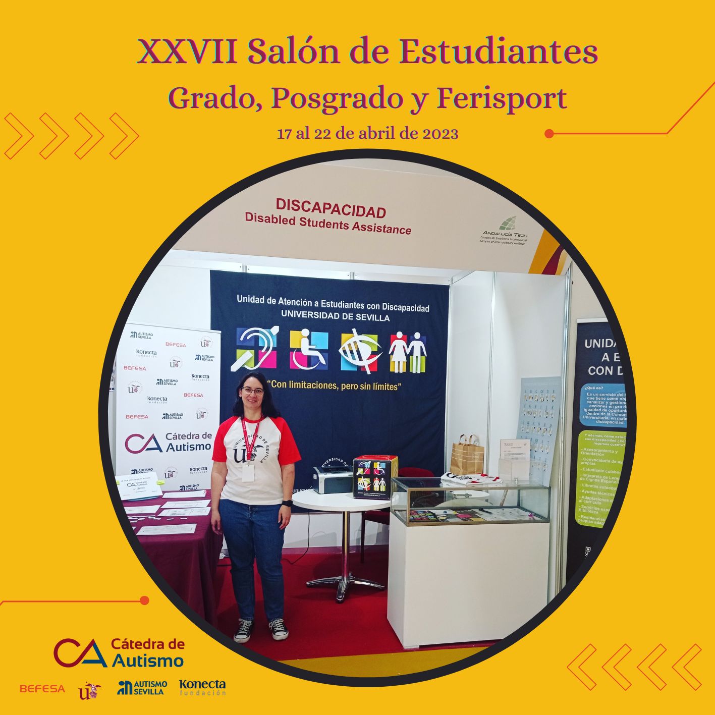 Stand de Discapacidad del Salón de Estudiantes 2023