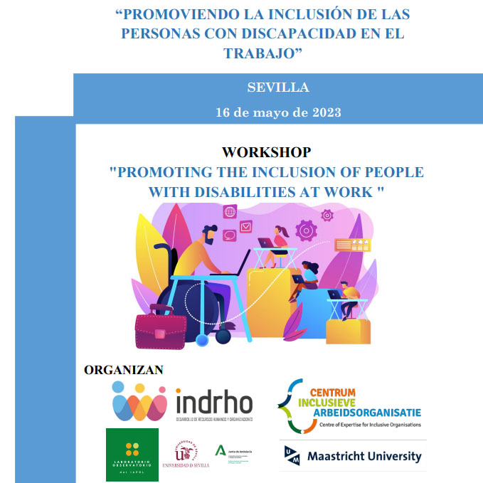 Cartel de divulgación sobre la Jornada de empleo para personas con discapacidad