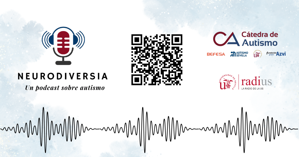 Logo neurodiversia + QR