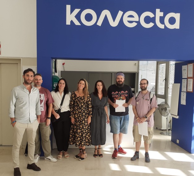 Accesibilidad en las sedes de Konecta