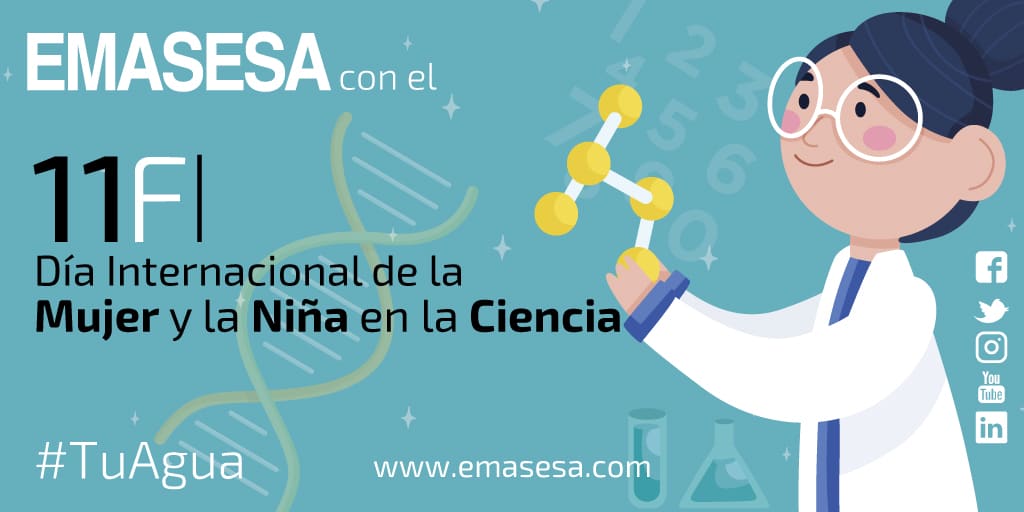 EMASESA POR EL DÍA INTERNACIONAL DE LA MUJER Y LA NIÑA EN LA CIENCIA