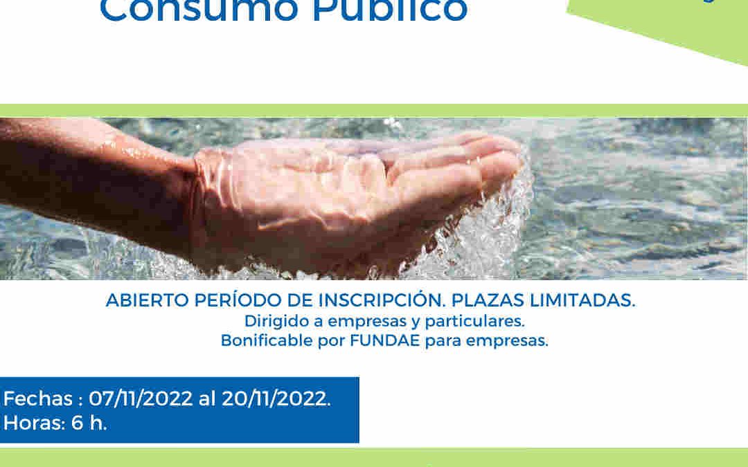 Curso Manipulador de Aguas de Consumo Público