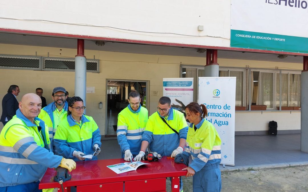 Conmemoración del Día Mundial del Agua con alumnos del I.E.S. Heliópolis