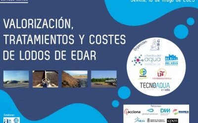 JORNADA TECNOAQUA: «Valorización, tratamientos y costes de lodos de EDAR»