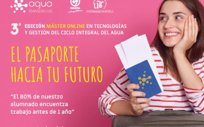 Abierto el plazo de preinscripción de la III Edición del Máster Online en Tecnologías y Gestión del Ciclo Integral del Agua