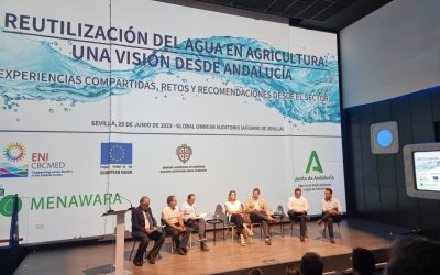 Jornada “Reutilización del agua en agricultura: Una visión desde Andalucía”.