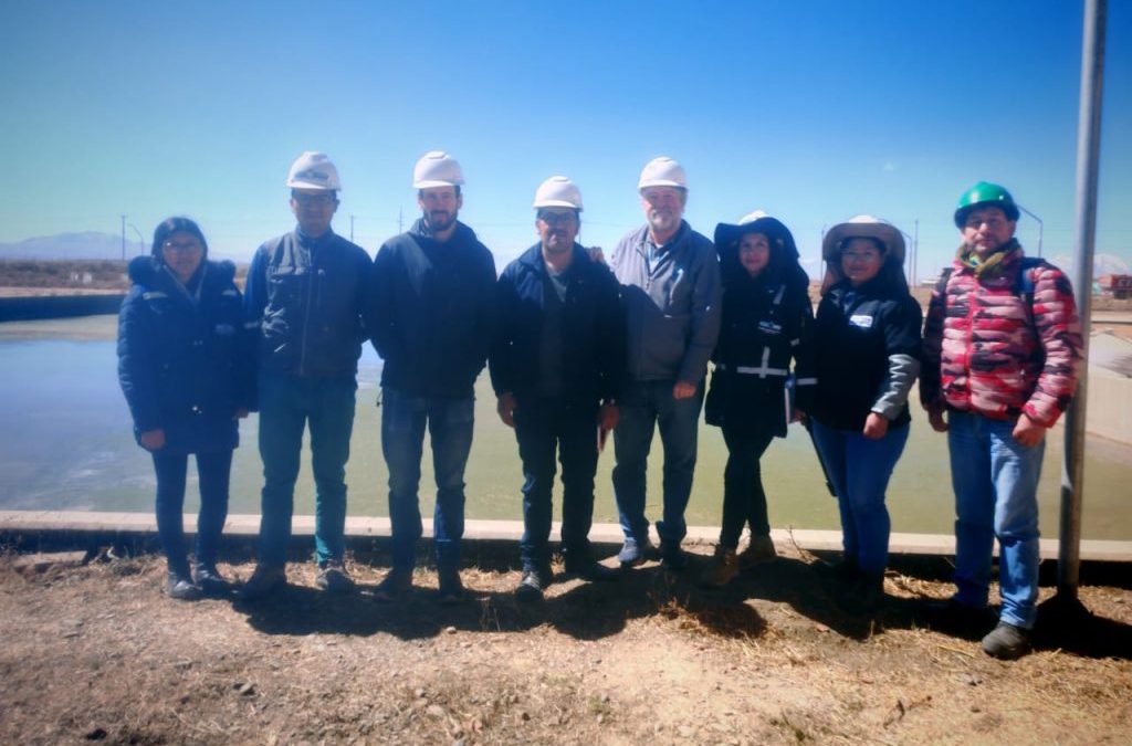 EMASESA visita la empresa de aguas de Viacha (Bolivia) y su planta de tratamiento de aguas residuales en el marco del convenio financiado por AECID