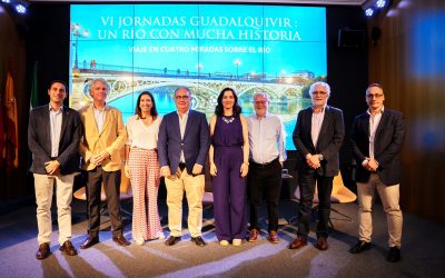 La conferencia De ciudad inundada a ciudad transformada. Y Sevilla se abrió al río cerró el 26 de mayo las VI Jornadas Guadalquivir un río con mucha historia
