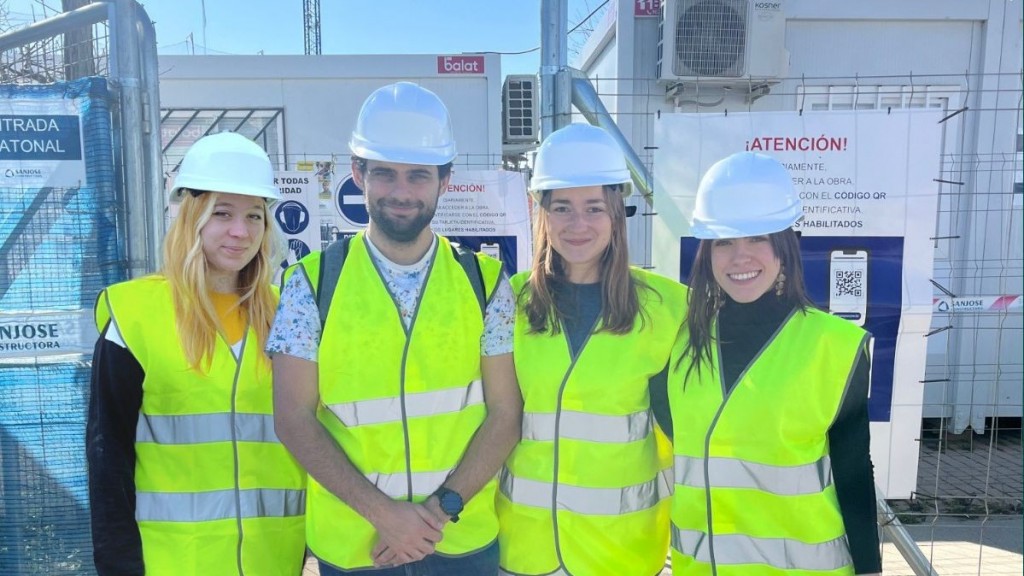 Visita de obra.
