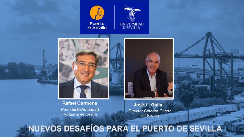 Recordatorio: Charla sobre los desafíos del Puerto de Sevilla el 17 de mayo