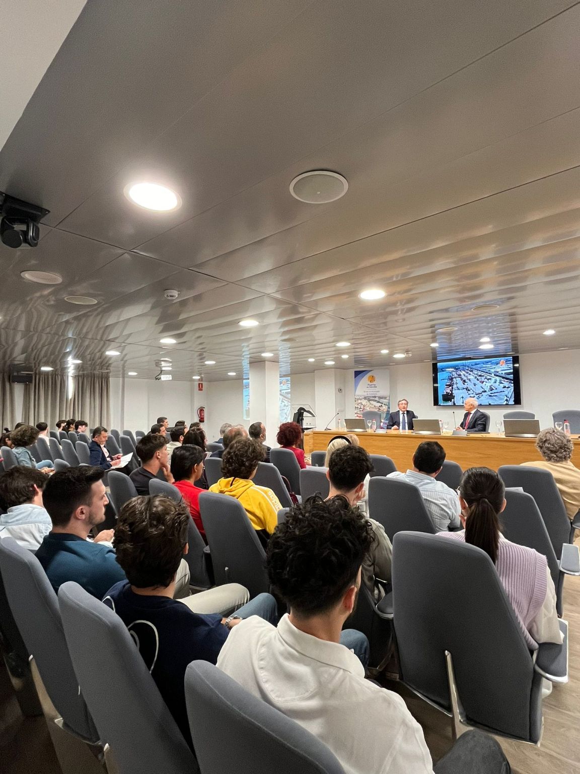 Presentación de la Cátedra Puerto de Sevilla en la Facultad de Ciencias Económicas y Empresariales